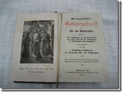 1 ev. Gesangbuch "Ost- u. Westpreußen"